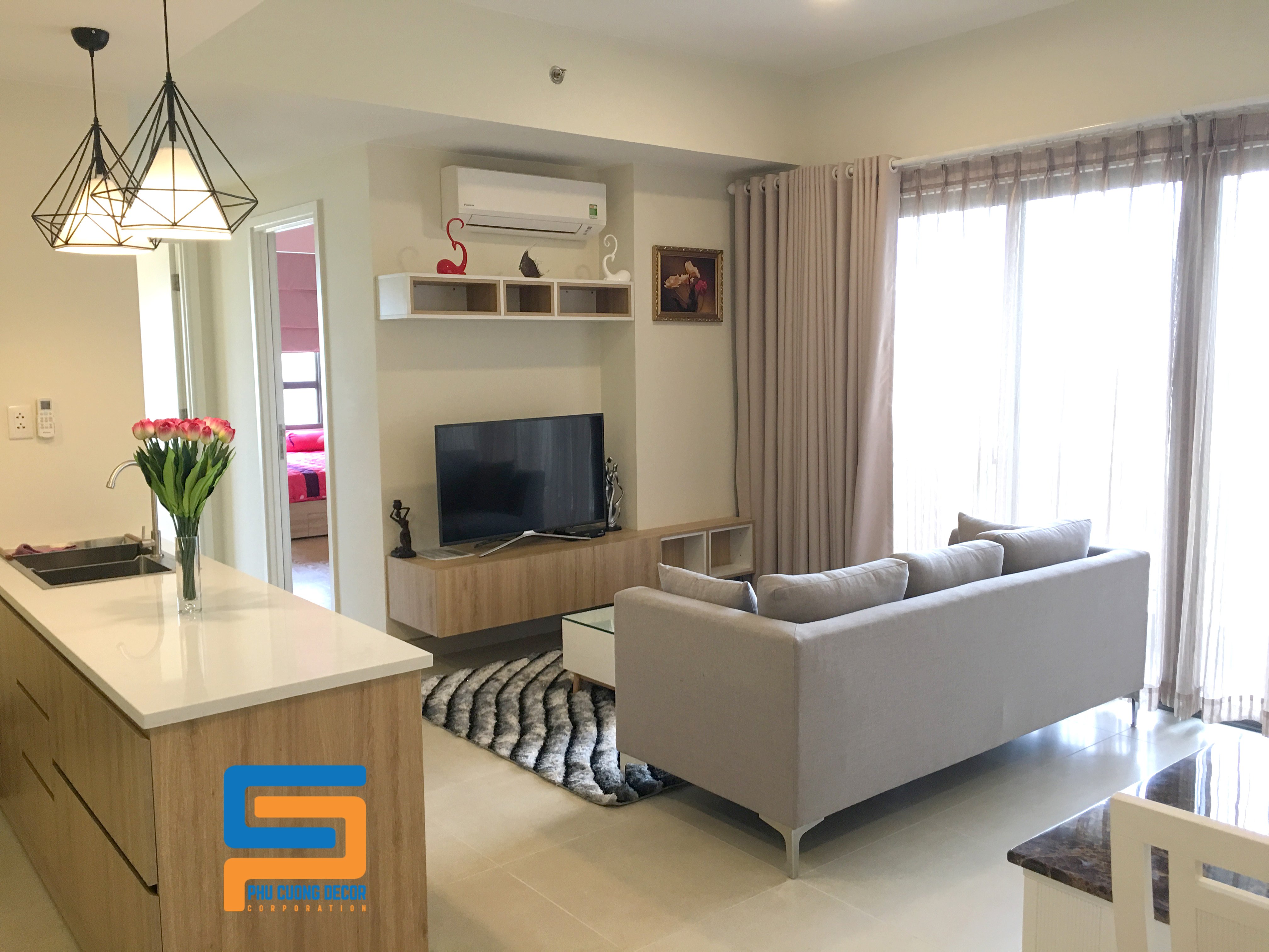 Căn hộ 2 PN - DT: 68m2 Tháp T4 Masteri Thảo Điền